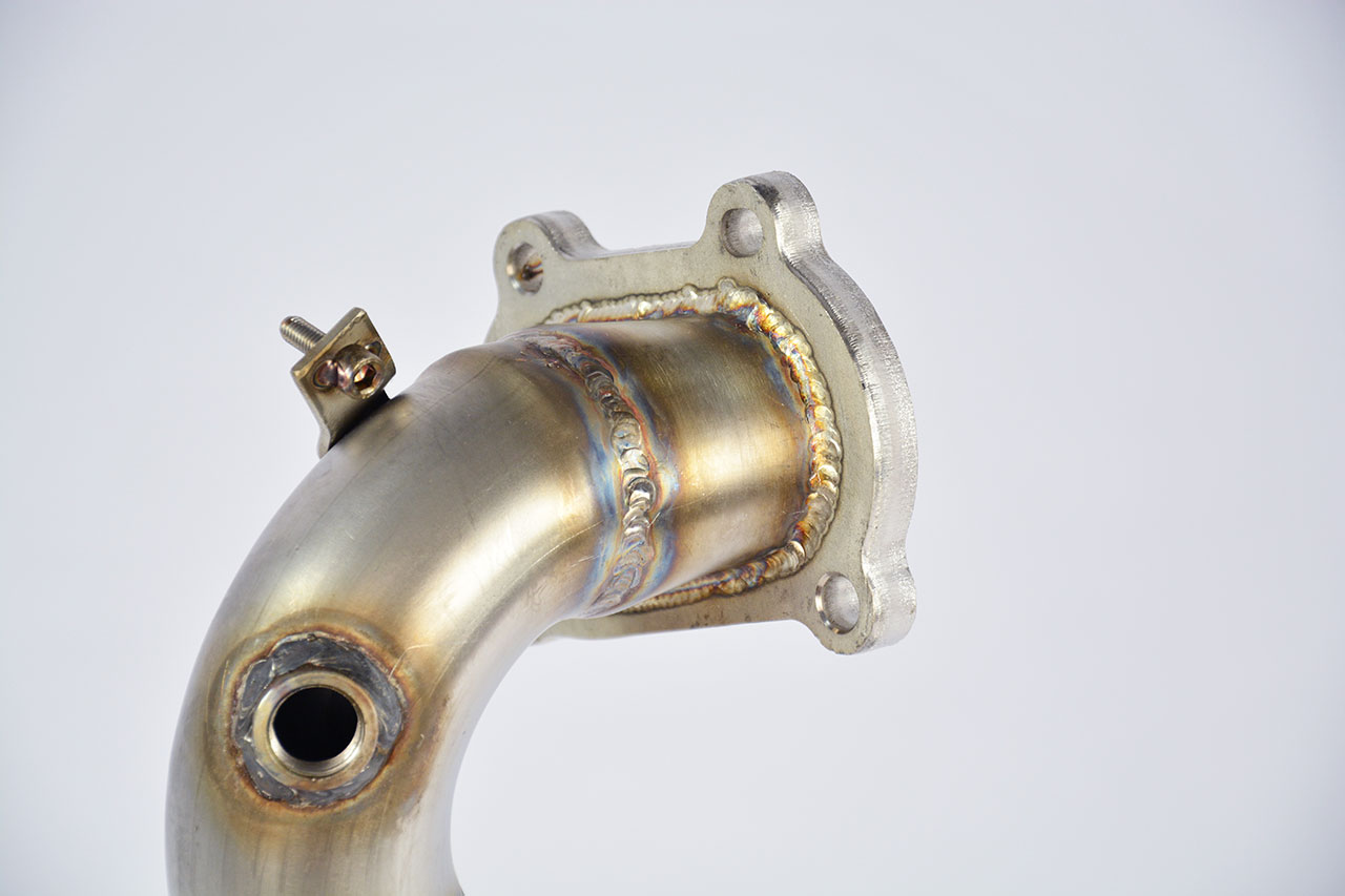 595 ABARTH 1.4T "Pista" (160 Hp) 2016 Turbo downpipe kit (Replaces catalytic converter)