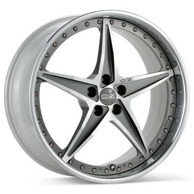 Velgen OZ Mito Rosso graphite silver 11.5x20 inch 5x114 ET55