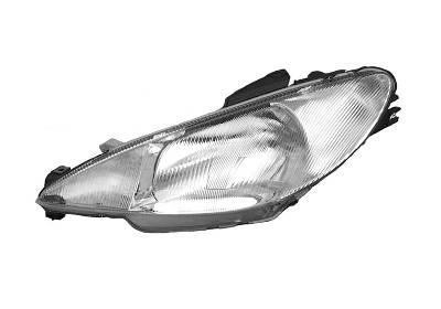 koplamp, Valeo, H4, elektr verstelb, links Peugeot 206, 1998-200