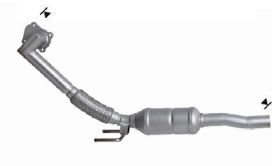 Seat CORDOBA 1.4TD TDI 1422 cc 51 Kw / 70 cv BNM Magnaflow CAT B