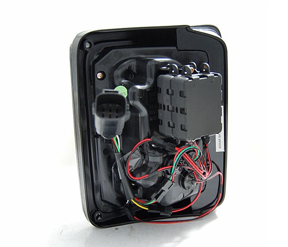 Achterlichten JEEP Wrangler JK (2007-2017) Tube Zwart