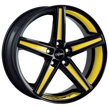 Velgen Oxigin 18 Concave gelb foliert 8.5x19 inch 5x112 ET47