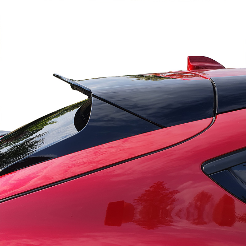 Dakspoiler  Ford Mustang Mach-E 2020- 'M4' (Glanzend Zwart ABS)
