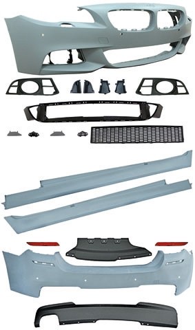 Bodykit passend voor BMW F10 LCI 13-17 M-Tech Look