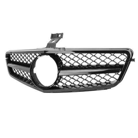 Grill passend voor Mercedes C-klasse W204 AMG-look zwart
