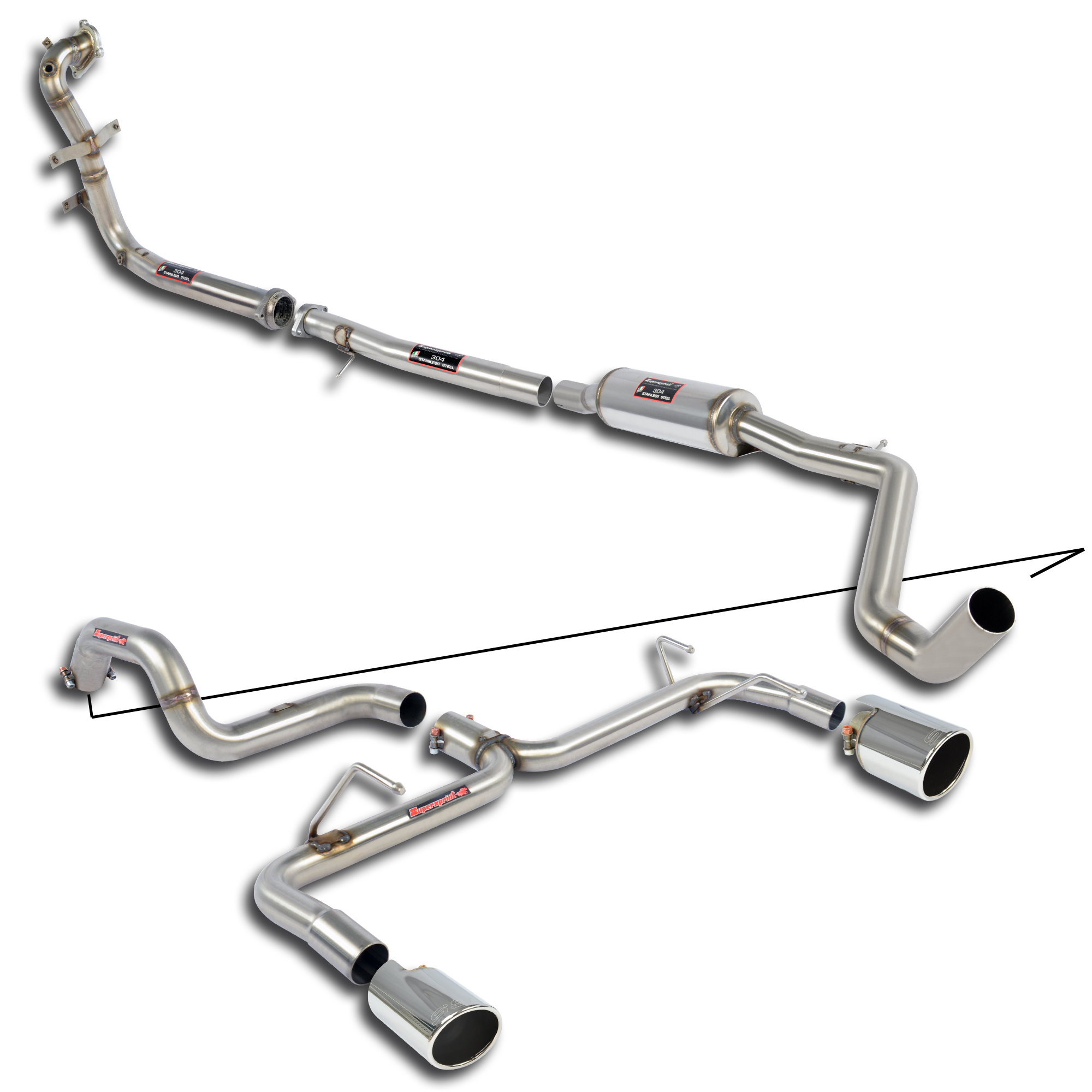 Track Performance pack for 500 Abarth essesse 160hp