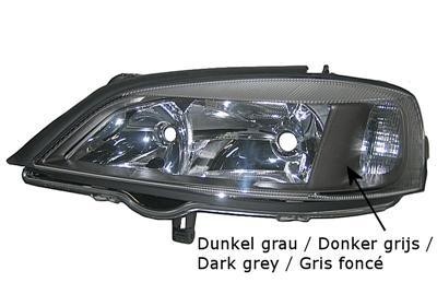 koplamp, Coupe/Cabrio, HB3+H7, elektr verstelb, grijs huis, link