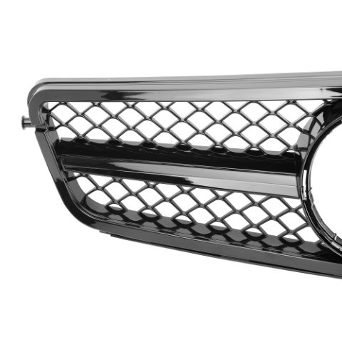 Grill passend voor Mercedes C-klasse W204 AMG-look zwart