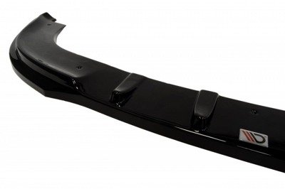 Voorspoiler passend voor VW Touran Glans Zwart