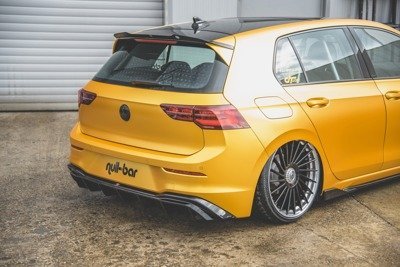 Diffuser passend voor Volkswagen Golf 8 Glans Zwart