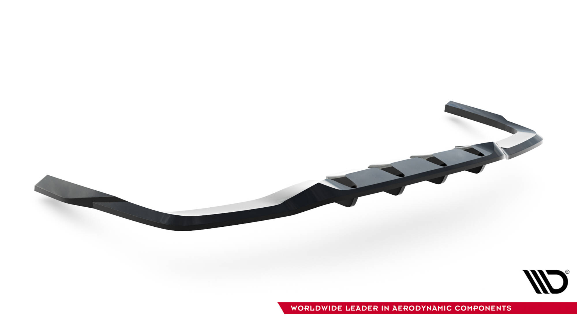 Achter Diffuser passend voor Mercedes-AMG CLE 53 / AMG-Line C236 Maxton Glanzend zwart