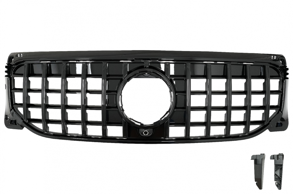 Grill passend voor Mercedes GLB X247 Zwart GT Look