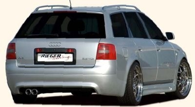 Achterbumper Diffuser met PDC Audi A6 4B Avant 07.01 Rieger