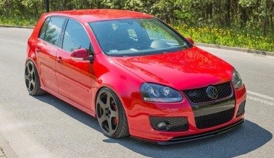 Voorspoiler passend voor VW Golf 5 GTI ED30 Glans Zwart