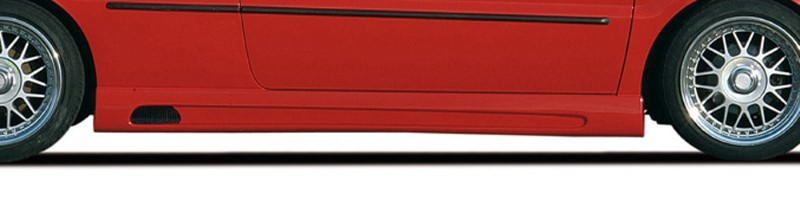 Zijskirts passend voor VW Polo 6N Rieger met uitsnede
