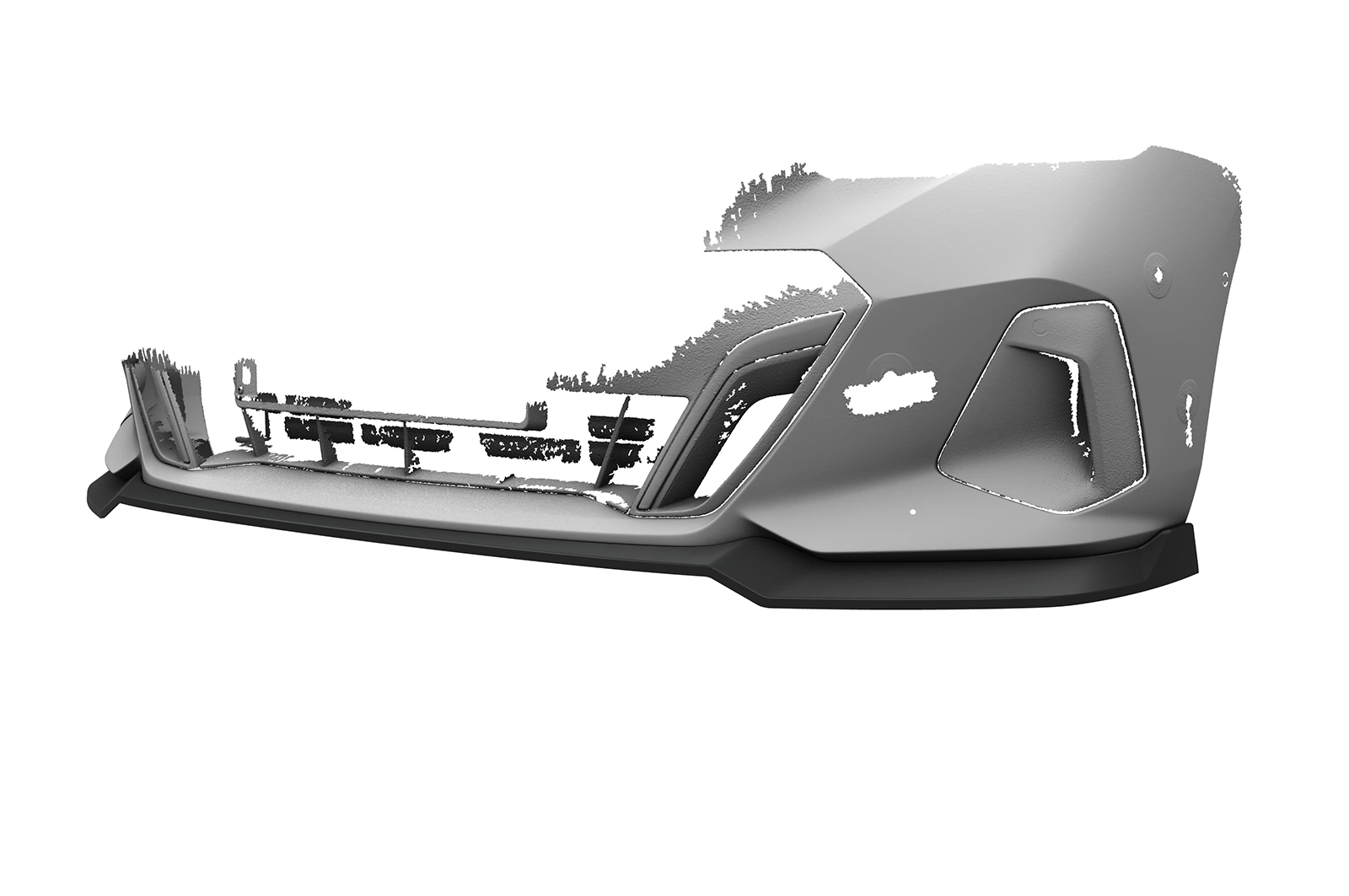 Voorspoiler passend voor BMW 5er G60 / i5 G60 (10/2023 - heden)