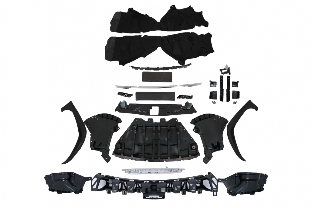 Bodykit passend voor Mercedes S Klasse W221 Conversie S Klasse Maybach W222 Design