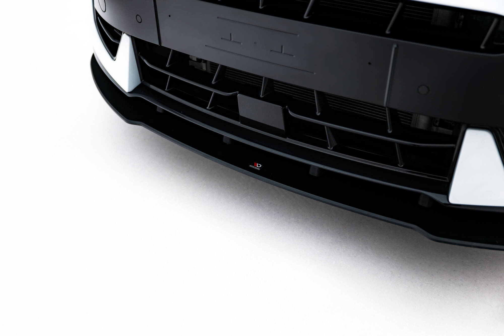 Street Pro Voorspoiler passend voor Cupra Formentor MK1 Facelift Maxton Glanzend zwart