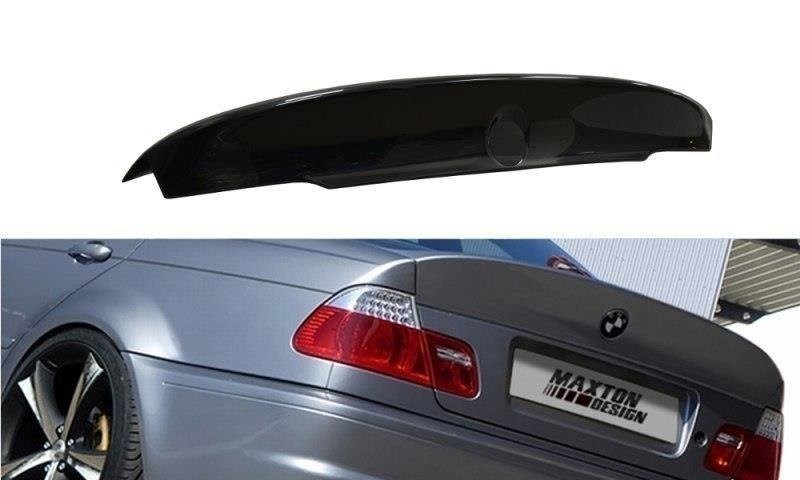 Achterspoiler / Lid Extentie BMW 3 E46 - 4 deuren dam < M3 CSL LOOK > (voor schilderen)