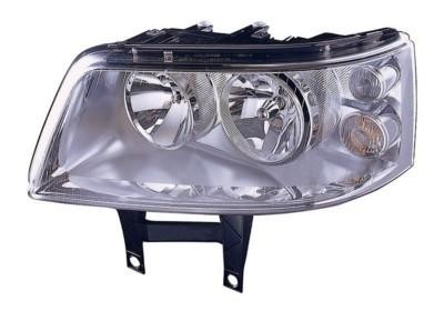 koplamp, Bosch, H1+H7, elektr verstelb, incl motor, rechts VW T5