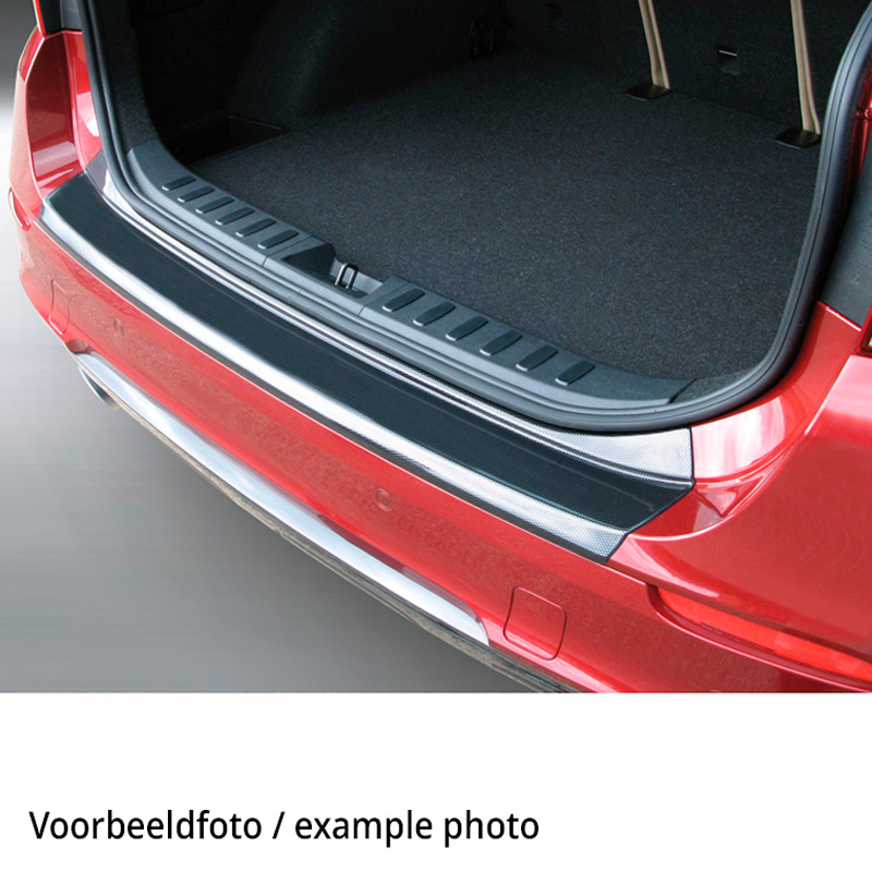ABS Achterbumper beschermlijst  MG 5 (EV) SW 2020-2022 Carbon Look