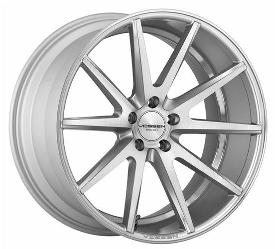 Vossen VFS1 9.0x20 5x112 ET32 Silver Brushed Flat Face