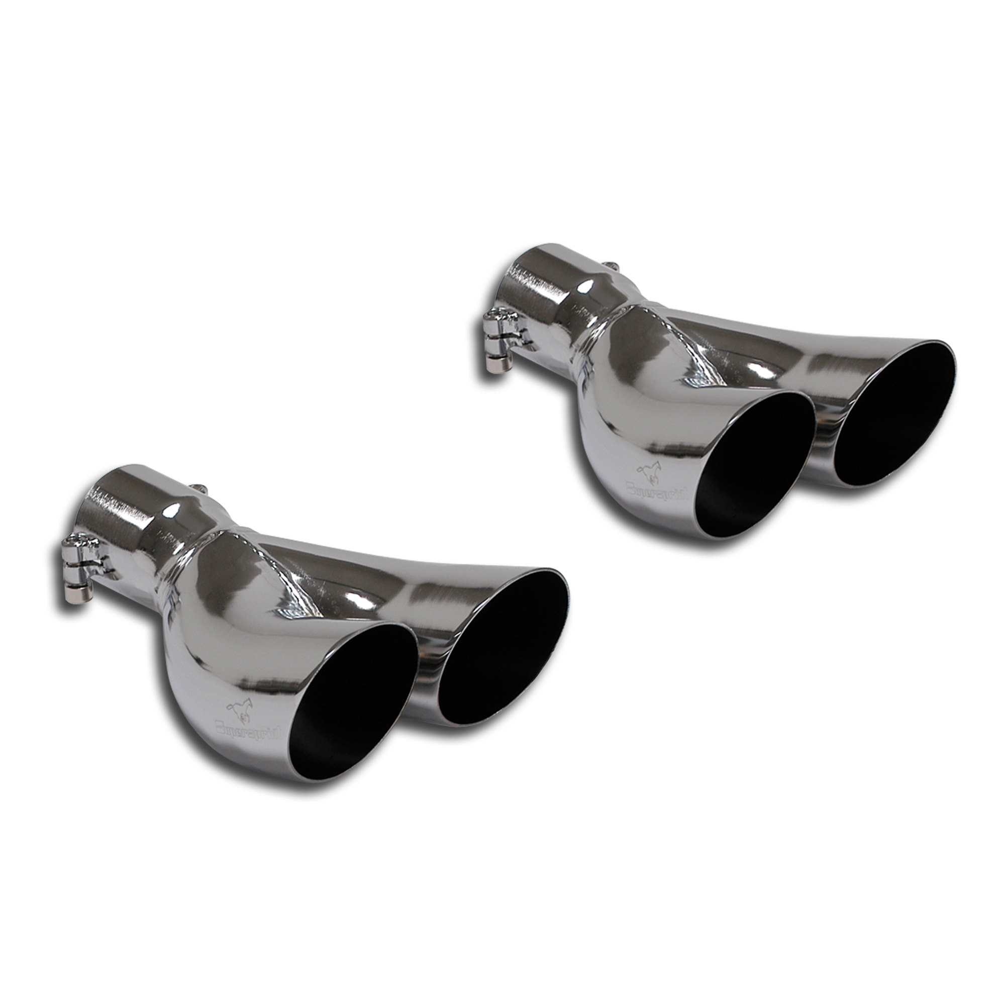 595 ABARTH 1.4T "Trofeo Edition" (140 Hp) 2015 Endpipe kit Right OO70 - Left OO70