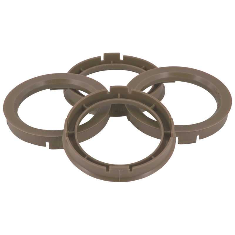 Set TPI Centreerringen - 74.1->66.6mm - Grijs