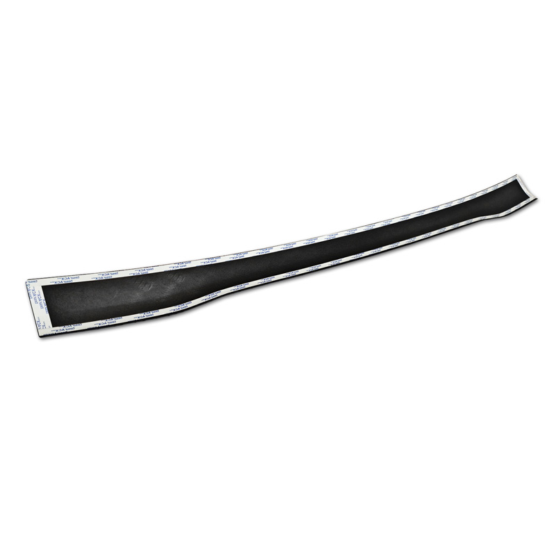 Matzwart Aluminium Achterbumperprotector  Ford Transit Custom & Tourneo Custom (V710) 2023- / Volkswagen Transporter T7 2024- 'Riffled Plate'