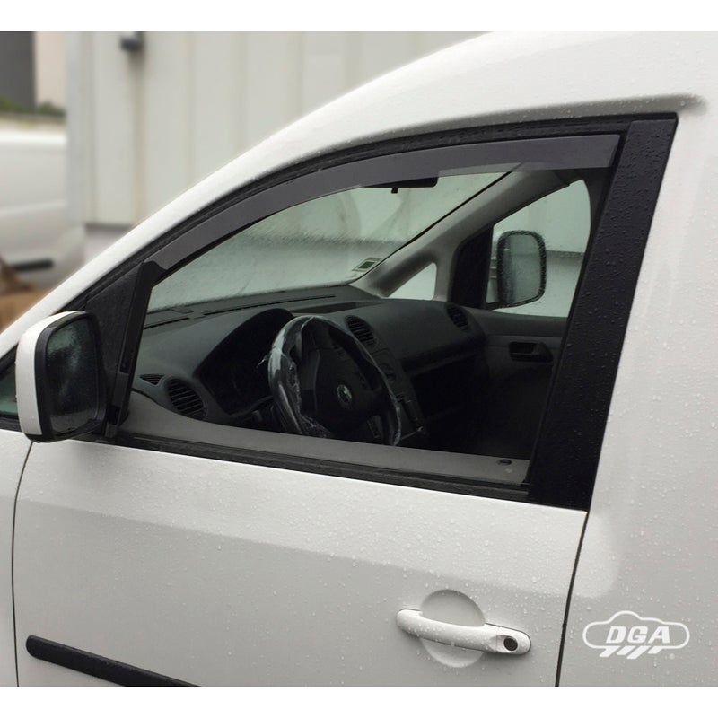 DGA Zijwindschermen  Volkswagen Caddy 2/4-deurs 2004-2015 (2-delig)