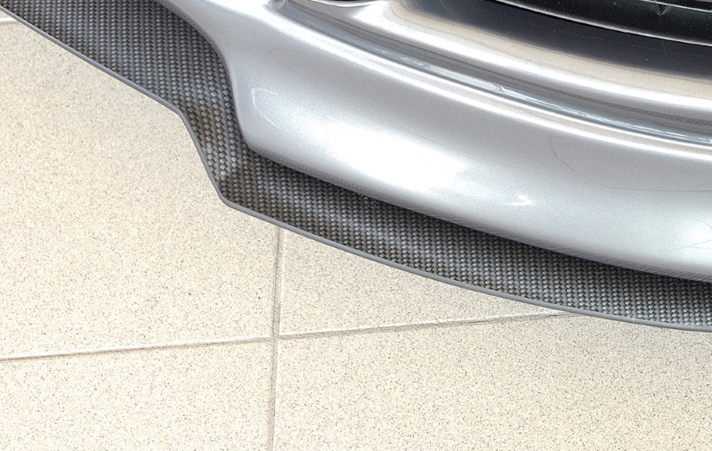 Spoilerzwaard Carbon-look Voor Voorspoiler passend voor Audi A3 8P Facelift AB