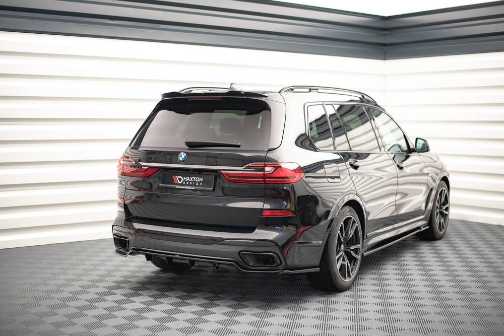 Diffuser passend voor BMW X7 G07 Maxton Glans Zwart