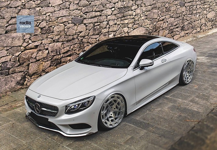 RADI8 CM9 10.0x19 5x112 45 Matte Silver / Machine Face 66,6 Velg