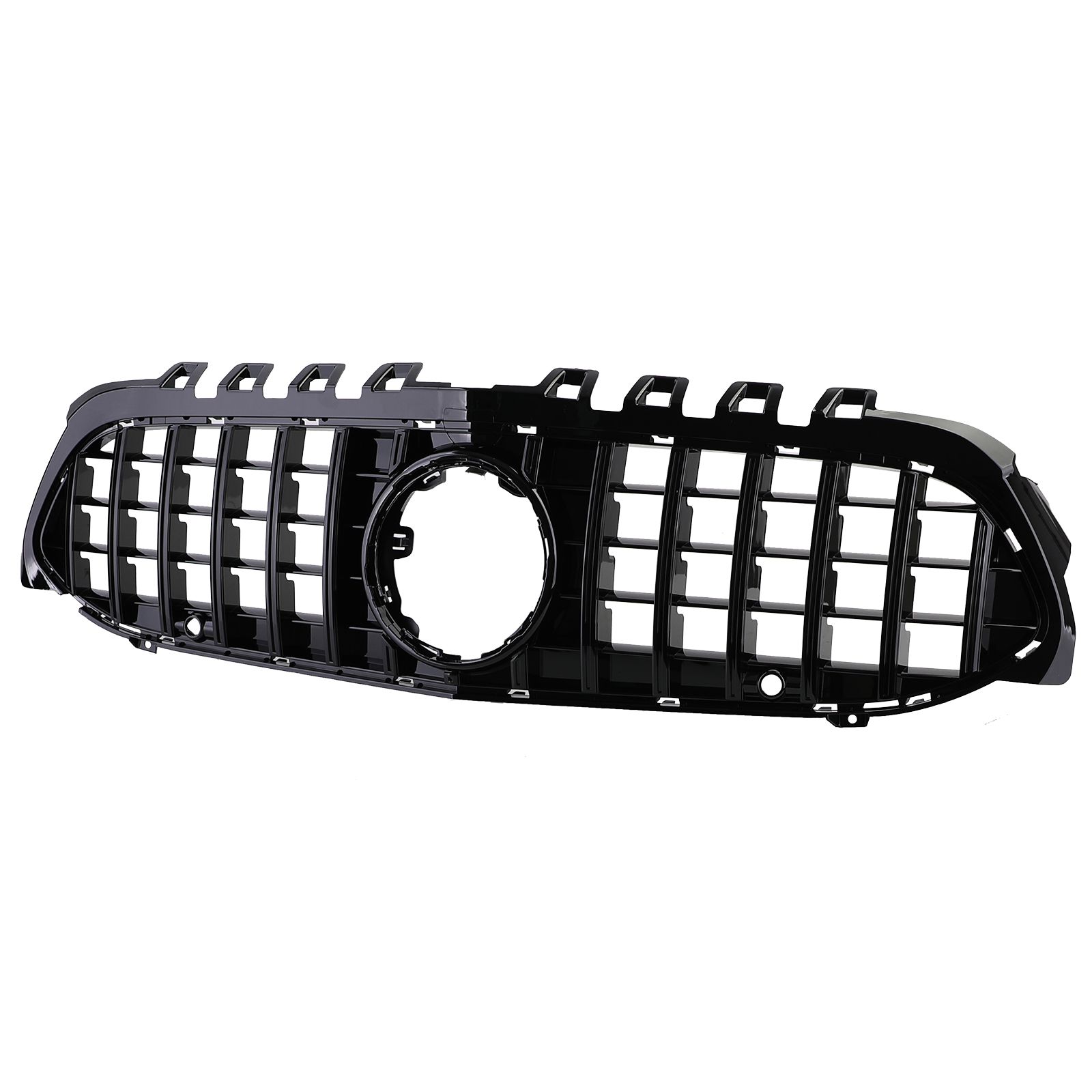 Grill passend voor Mercedes A klasse W177 GT-Look met Camera Zwart