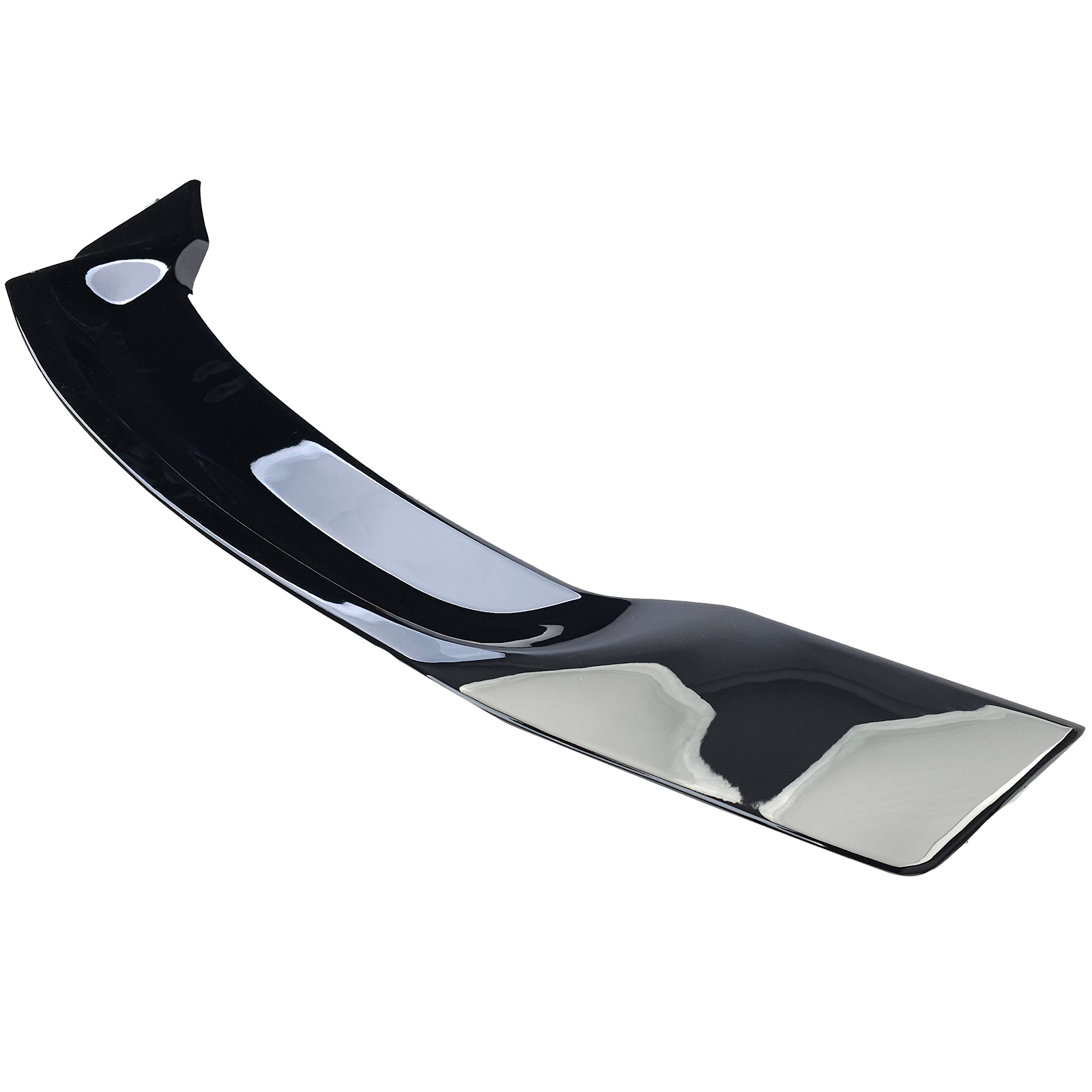 Spoiler passend voor Audi A4 B8 Sedan Glans Zwart