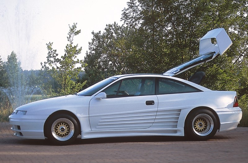 Achterschermen Breedversie ll Opel Calibra Rieger
