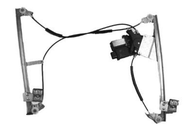 raammechanisme, 3 drs, incl motor, rechts VW Polo, 1999-2001