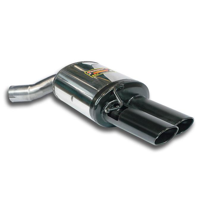 AUDI A6 C7 4G (Sedan + Avant) 3.0 TDI V6 (204 Hp) 2011 -> 2014 Rear exhaust Right 100x75 BLACK