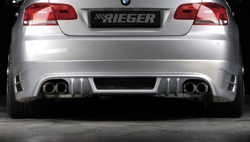 Achterbumper Diffuser passend voor BMW E92 alleen 335i niet duplex Coupe Rieger