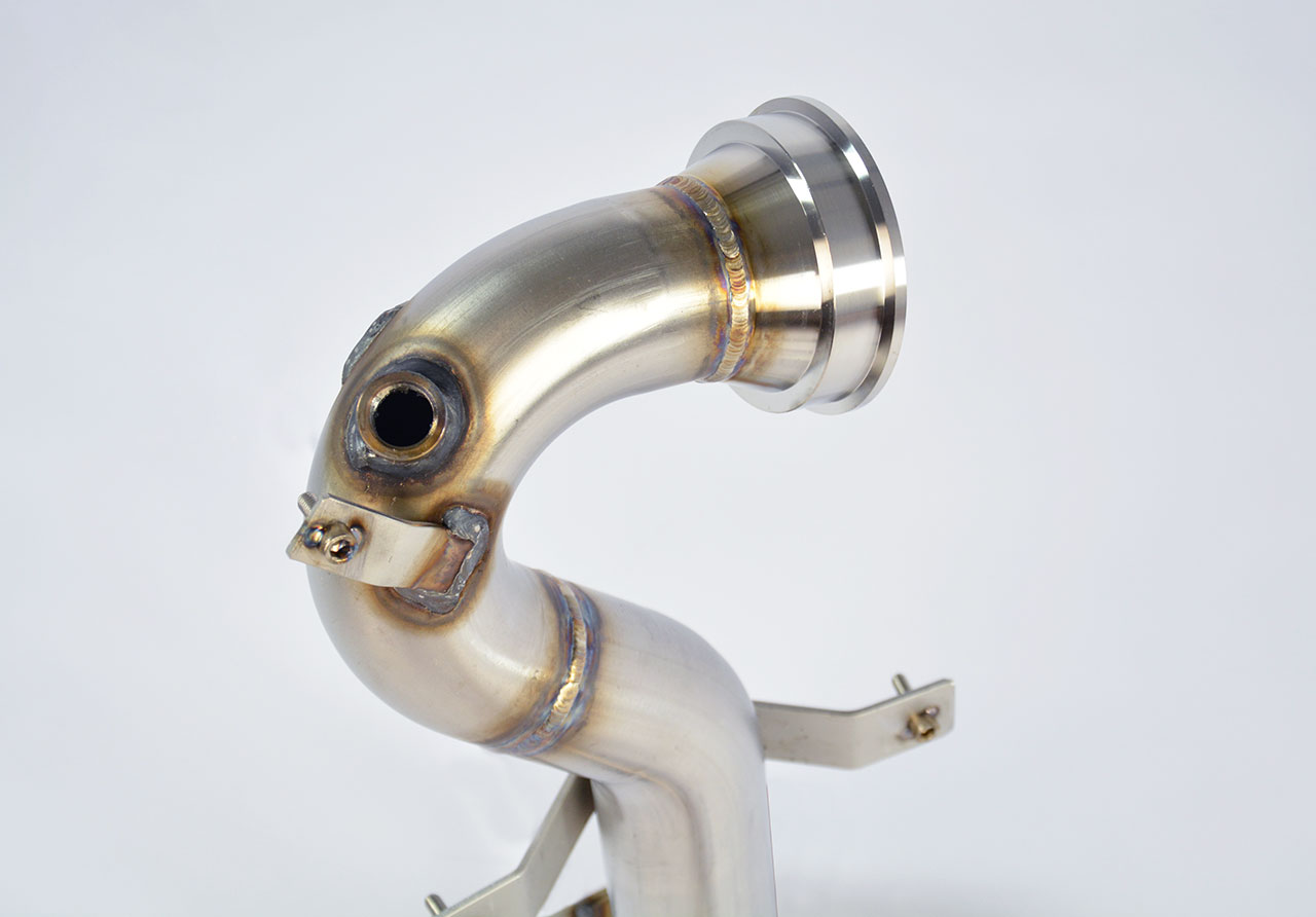 595 ABARTH 1.4T "Competizione" (180 Hp) (Ø65 with valve) 2016 Turbo downpipe kit (Replaces catalytic