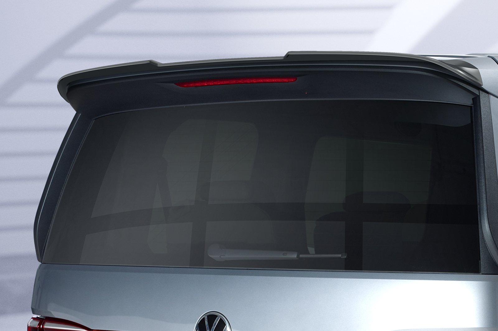 Spoiler passend voor Volkswagen Transporter T7 CSR Glans Zwart