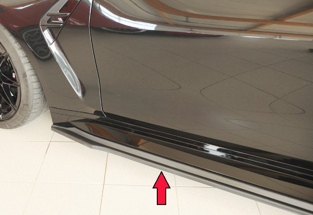 Zijskirts passend voor BMW 3-series G80 M3 03.21-