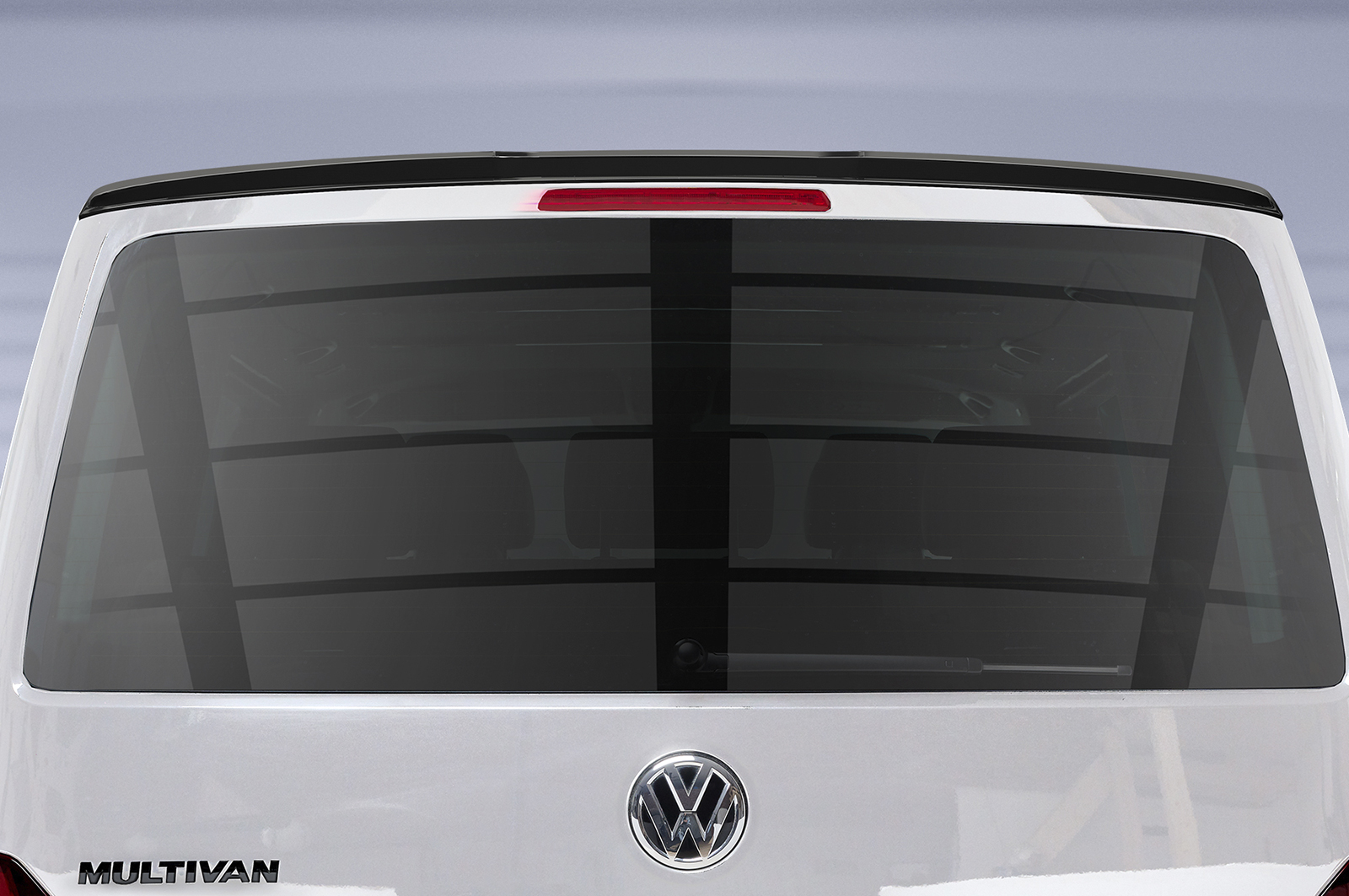 Spoiler passend voor Volkswagen Transporter T6 / T6.1 CSR Glans Zwart