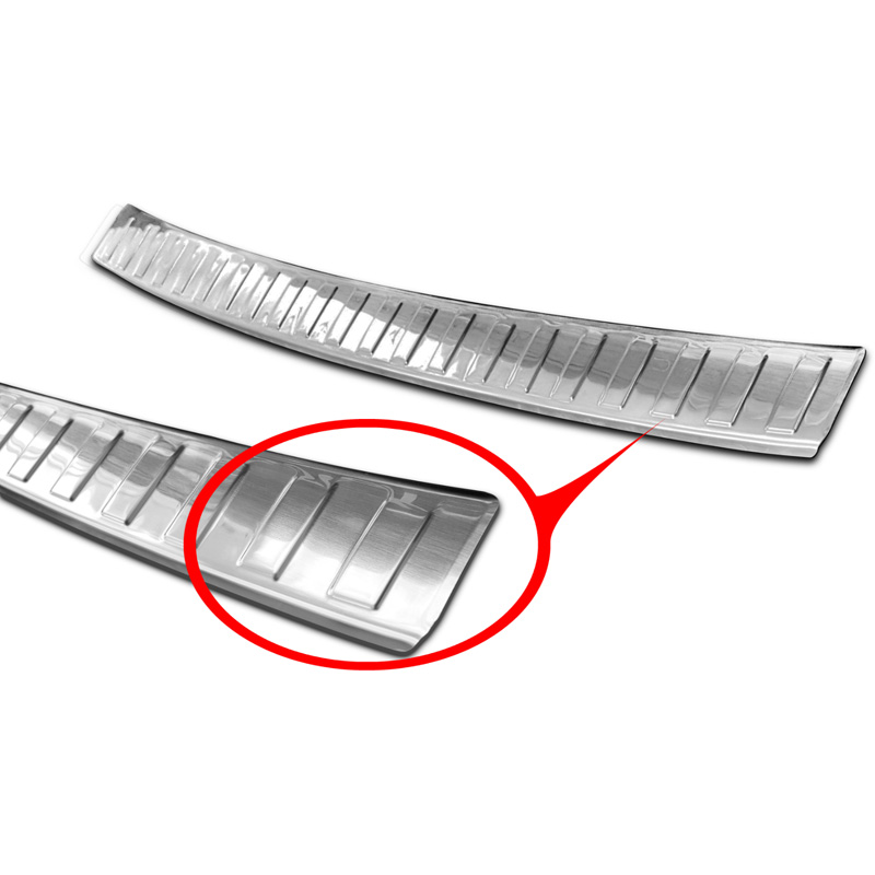 RVS Achterbumperprotector  Hyundai i10 III 5 deurs 2019- 'Ribs'