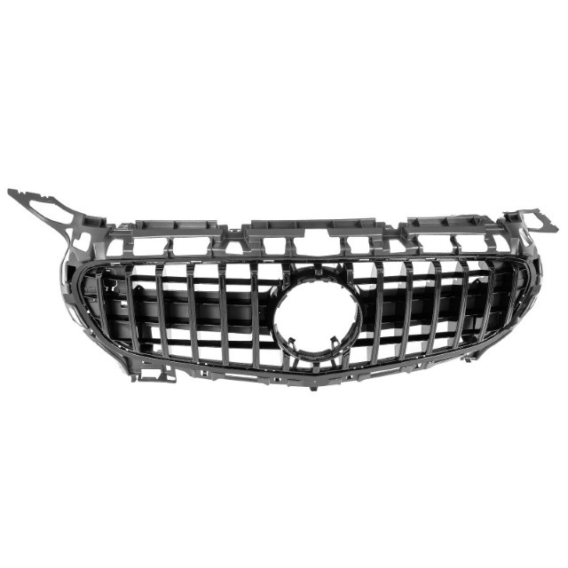 Grill passend voor Mercedes Benz AMG GT C190 R190 2 Deurs 15-17 Zwart