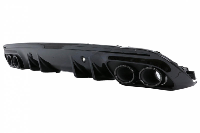 Achterbumper Diffusor Mercedes W205 C-Klasse C43 Design Night Package