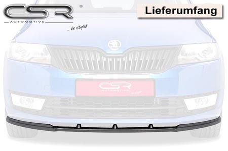 Voorspoiler passend voor Skoda Rapid NH