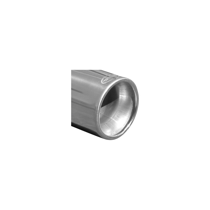 100% RVS Middendemper + Sportuitlaat  BMW 1-Serie E87 120D 2004- 102mm