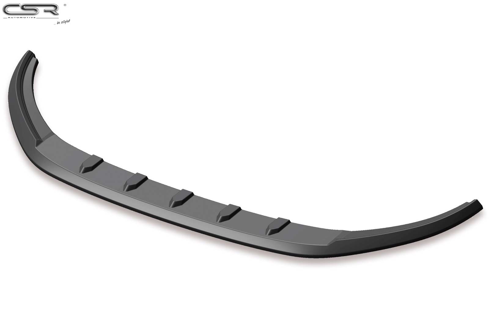 Voorspoiler passend voor VW Polo VI 2G (Typ AW) Glans Zwart – 09/2017–03/2021