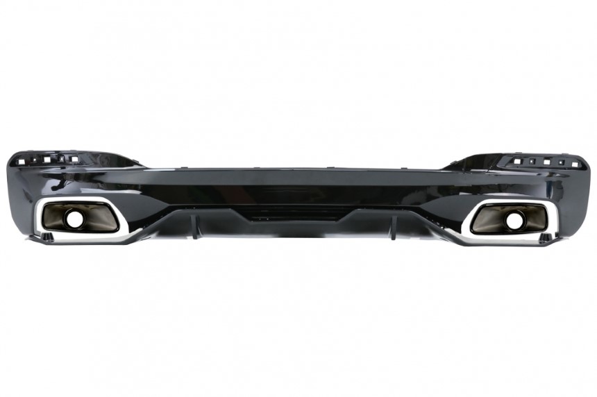 Diffuser passend voor BMW G30/G38 540 M-Pakket Performance Look Glans Zwart Sierstukken